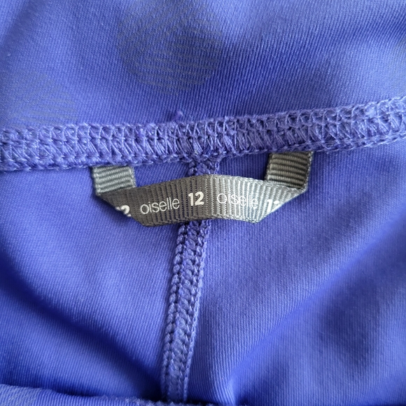 Oiselle Women's Purple Athletic Shorts - Picture 2 of 3